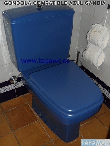 Asiento inodoro GONDOLA tapawc compatible Roca