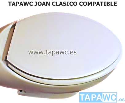Asiento inodoro JOAN CLASICO RD compatible SELLES tapawc
