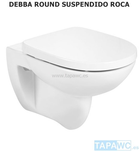 Asiento inodoro DEBBA ROUND original tapawc Roca