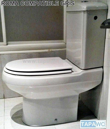 Asiento inodoro ROMA Tapawc Compatible Porsan Sangra AMORTIGUADO