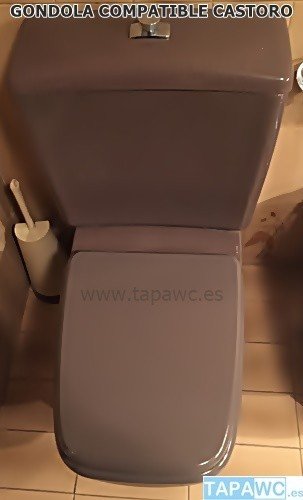 Asiento inodoro GONDOLA tapawc compatible Roca