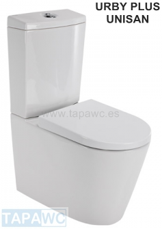 Asiento inodoro CITY - URBY original tapawc Unisan Sanindusa