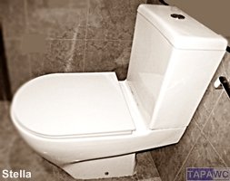 Asiento inodoro STELLA tapawc compatible Sangra AMORTIGUADO