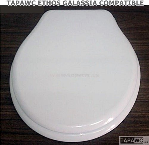 Asiento inodoro ETHOS tapawc compatible GALASSIA