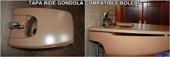 Tapa bide GONDOLA Roca