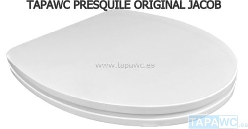 Asiento inodoro PRESQUILE original tapawc Jacob Delafon