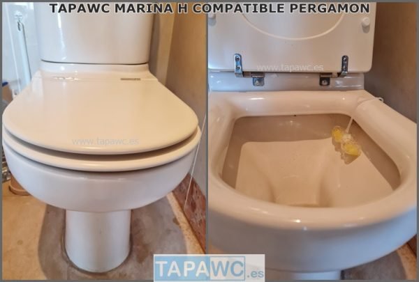 Asiento inodoro MARINA H Compatible Gala