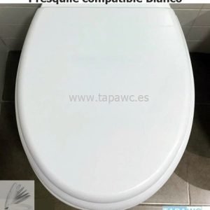 Asiento inodoro PRESQUILE tapawc compatible  Jacob Delafon AMORTIGUADO