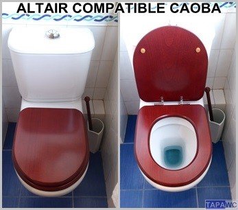Asiento inodoro ALTAIR  tapawc compatible Jacob Delafon