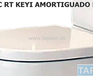 Asiento inodoro  RECTO DUROPLAST ENVOLVENTE meridian  KEYI RT36 tapawc standard