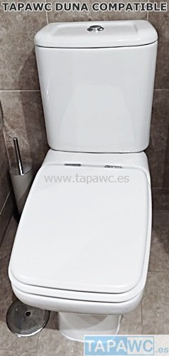 Asiento inodoro DUNA tapawc compatible Bellavista