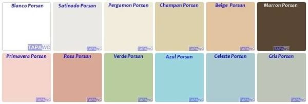 Asiento inodoro ROMA Fijo Tapawc Compatible Porsan Sangra