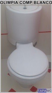 Asiento inodoro OLYMPIA tapawc compatible Bellavista Teka
