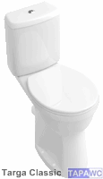 Asiento inodoro TARGA tapawc compatible Villeroy