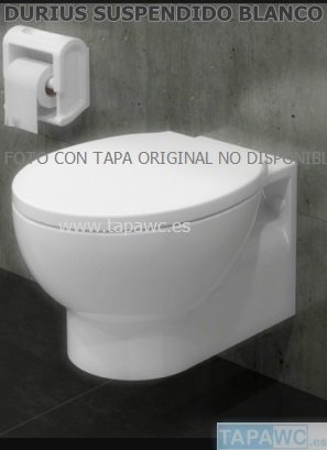 Asiento inodoro DURIUS compatible VALADARES Amortiguado tapawc