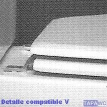 Asiento inodoro SANREMO tapawc compatible Ideal Standard