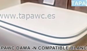 Asiento inodoro DAMA-N compatible tapawc Roca