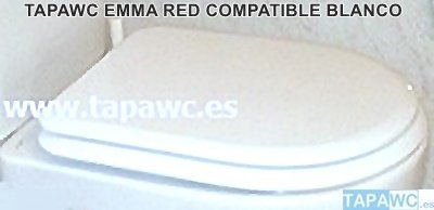 Asiento inodoro EMMA REDONDO tapawc compatible Gala