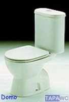 Asiento inodoro DOMO tapawc compatible Sangra AMORTIGUADO