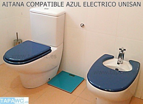 Asiento inodoro AITANA tapawc compatible Unisan
