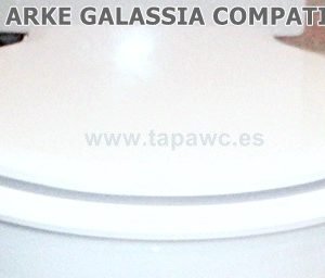 Asiento inodoro ARKE tapawc compatible GALASSIA