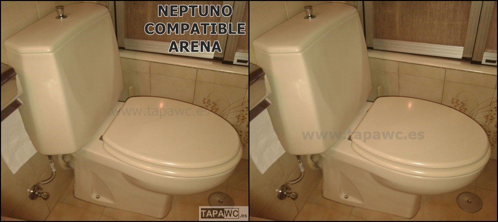 Asiento inodoro NEPTUNO tapawc compatible Jacob Delafon - Imagen 3