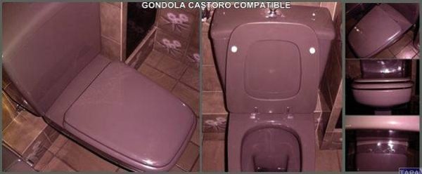Asiento inodoro GONDOLA tapawc compatible Roca