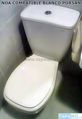 Asiento inodoro NOA Fijo Tapawc Compatible Porsan