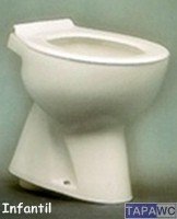 Tapa Wc INFANTIL PORSAN SANGRA Tapawc