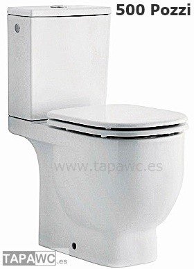 Asiento inodoro 500 tapawc compatible Pozzi Ginori AMORTIGUADO