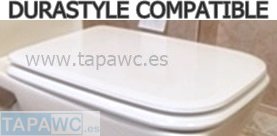 Asiento inodoro DURASTYLE tapawc compatible Duravit AMORTIGUADO