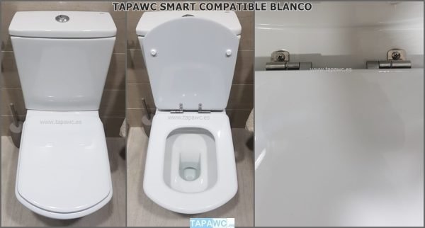Asiento inodoro SMART tapawc compatible Gala AMORTIGUADO