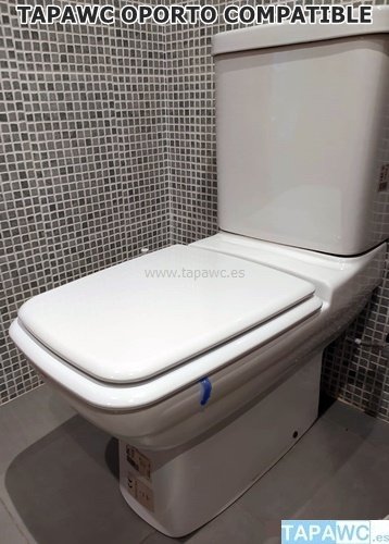 Asiento inodoro OPORTO tapawc compatible Valadares