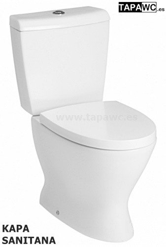 Asiento inodoro KAPA AMORTIGUADO compatible tapawc Sanitana Gala