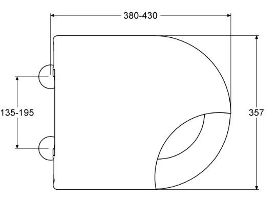 Asiento inodoro RECTO RT Color GRIS tapawc duroplast STANDARD (ultima unidad)