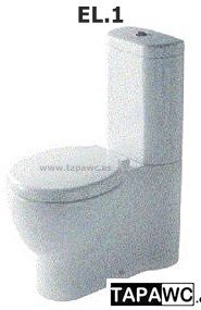 Asiento inodoro EL.1 tapawc compatible GALASSIA