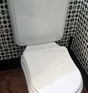 Asiento inodoro NOSTALGIA tapawc compatible Gala