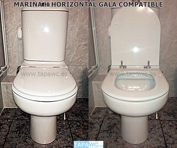 Asiento inodoro MARINA H Compatible Gala