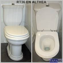 Asiento amortiguado RECTO RT36 dm tapawc standard