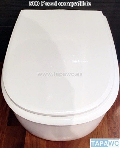 Asiento inodoro 500 tapawc compatible Pozzi Ginori