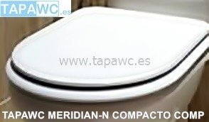 Asiento inodoro MERIDIAN-N COMPACTO tapawc compatible Roca AMORTIGUADO