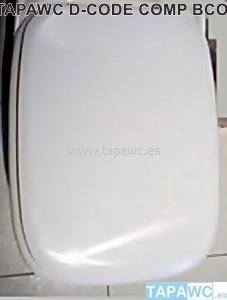 Asiento inodoro D-CODE tapawc compatible Duravit