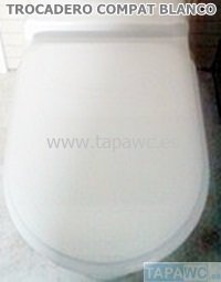 Asiento inodoro TROCADERO tapawc compatible Jacob Delafon AMORTIGUADO