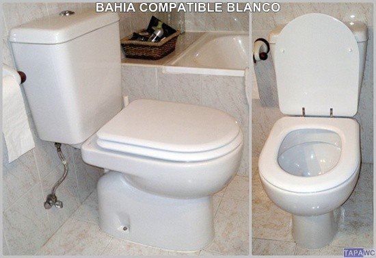 Asiento inodoro BAHIA tapawc compatible Sangra