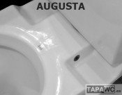 Asiento inodoro AUGUSTA tapawc compatible Bellavista