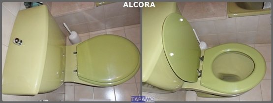 Asiento inodoro ALCORA tapawc compatible Sangra AMORTIGUADO