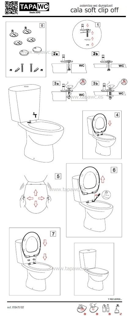 Asiento CALA SIMIL VICTORIA RD AMORTIGUADO tapawc standard