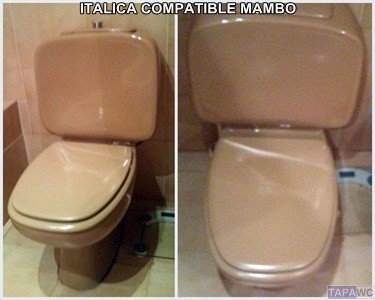 Asiento inodoro ITALICA tapawc compatible Bellavista