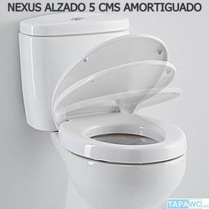 TAPA NEXUS ELEVADOR 5 CMS AMORTIGUADO TAPAWC ESPECIAL (última unidad)