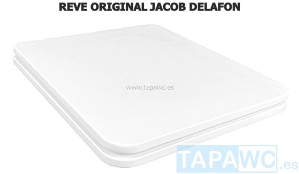 Asiento inodoro REVE amortiguado Blanco original tapawc Jacob Delafon